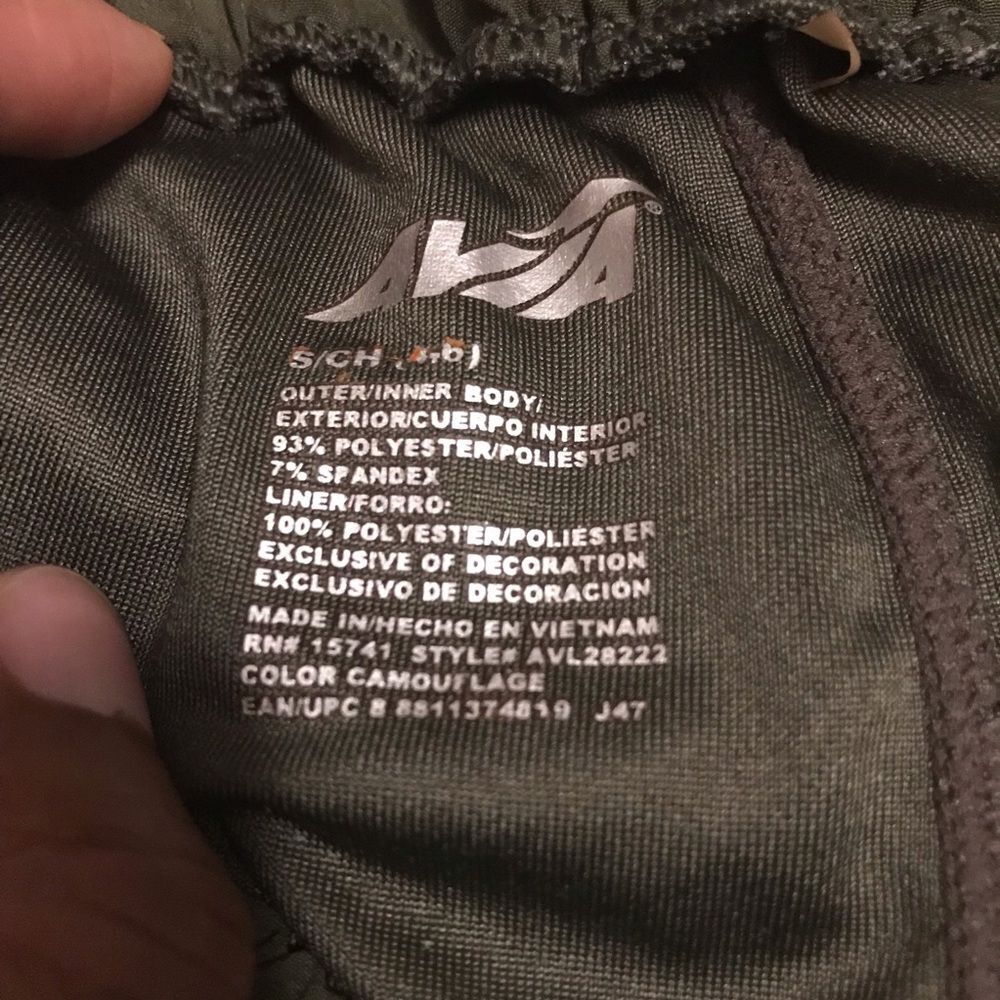 Avia Olive Green Women's Athletic Shorts S - Picture 5 of 5